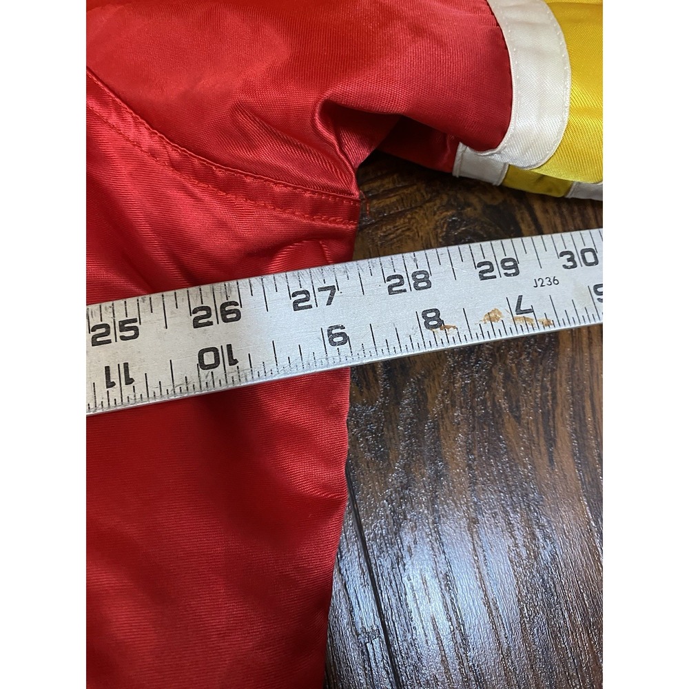 Vintage Kansas City Chiefs Mens XL NFL Red Satin Pro Line Starter Jacket - Picture 8 of 15